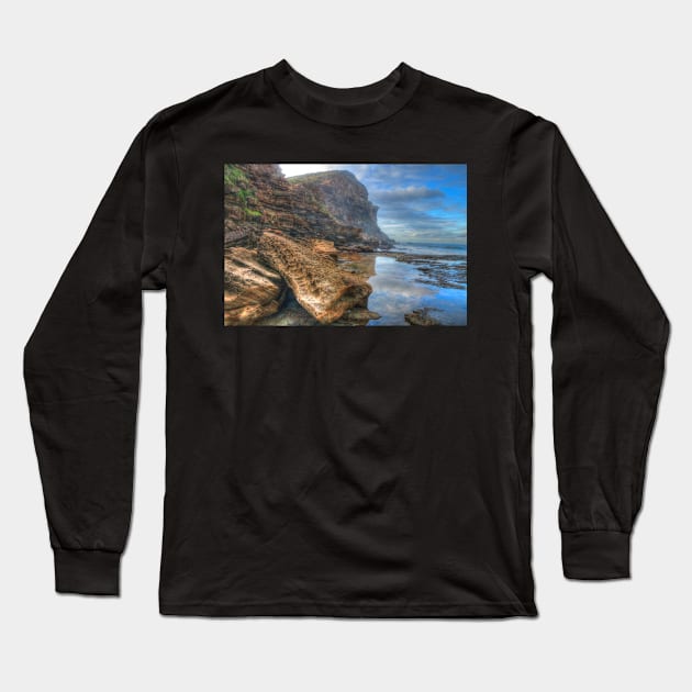 This Is Australia .. Garie Beach Long Sleeve T-Shirt by Michaelm43